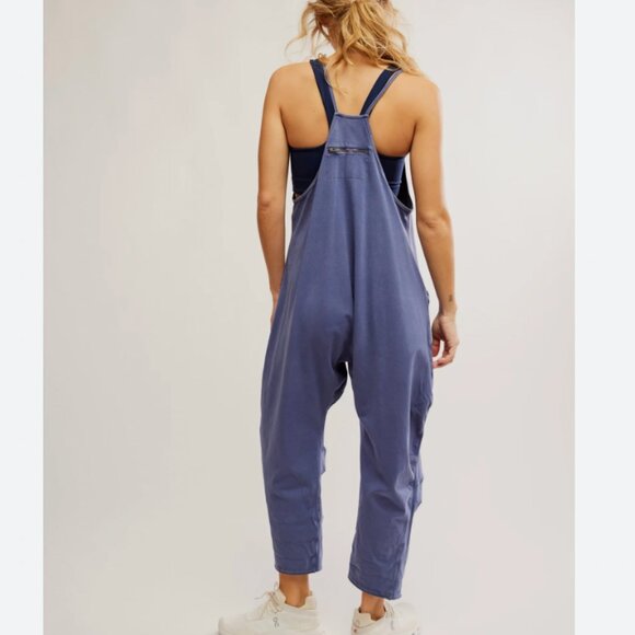 Free People FP Movement Hot Shot Onesie Jumpsuit 💙 Skyline - XL - Picture 8 of 9